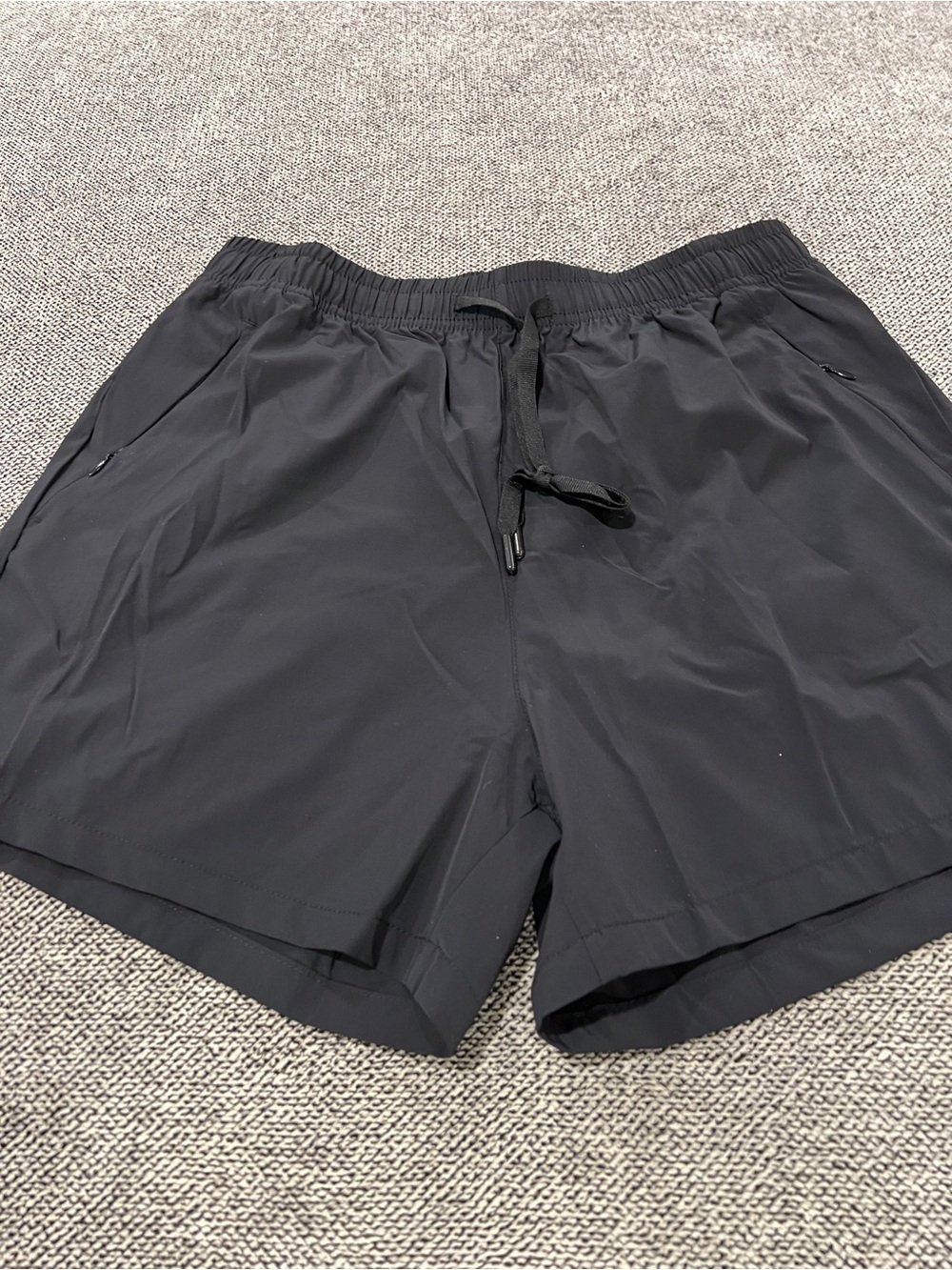 Silky Soft Lightweight Black Shorts
